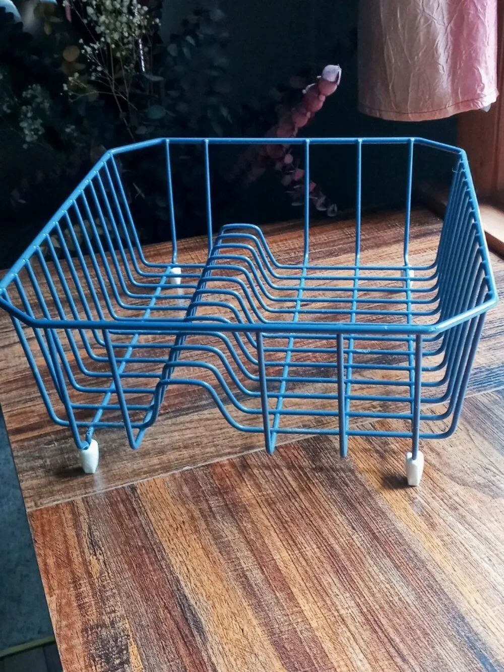 Vintage Rubbermaid Sturdy Vinyl-coated Wire Dish Drying Rack Great Condition!